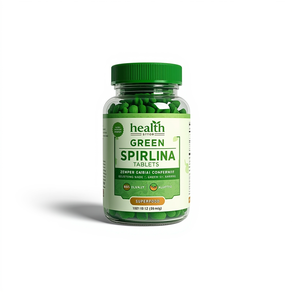 Organic Spirulina Tablets
