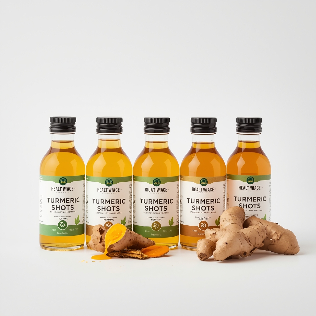 Turmeric Ginger Wellness Shots